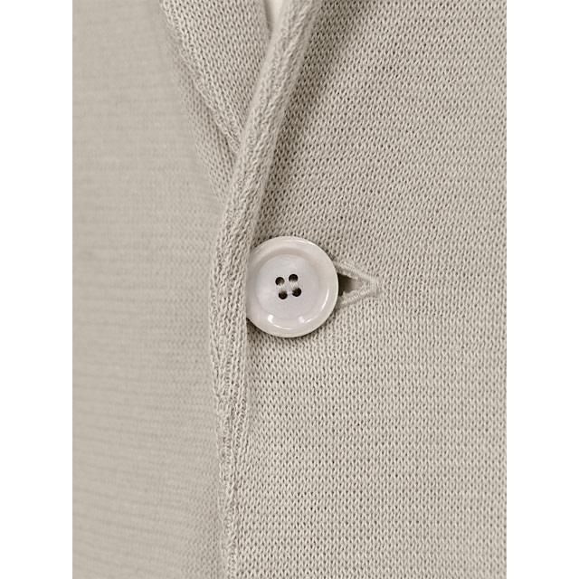 LARDINI【ラルディーニ】ニットジャケット LJM56 ES64000 910 コットン オイスターの画像
