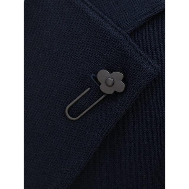LARDINI【ラルディーニ】ニットジャケット LJM56 ES64000 850 コットン ネイビーの画像
