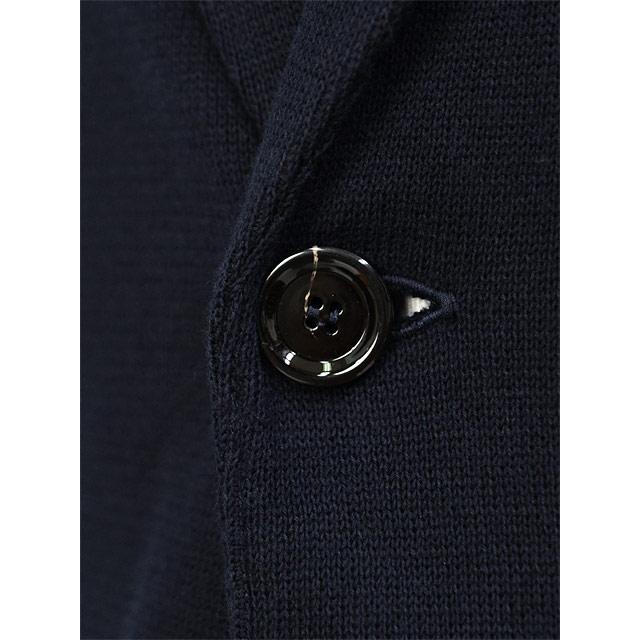 LARDINI【ラルディーニ】ニットジャケット LJM56 ES64000 850 コットン ネイビーの画像