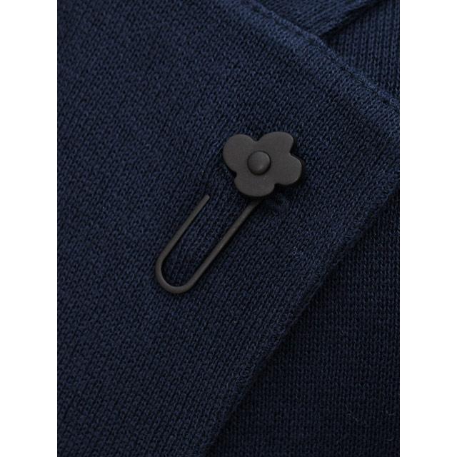 LARDINI【ラルディーニ】ニットジャケット LJM56 CN66003 850 コットン ミラノリブ ライトネイビーの画像