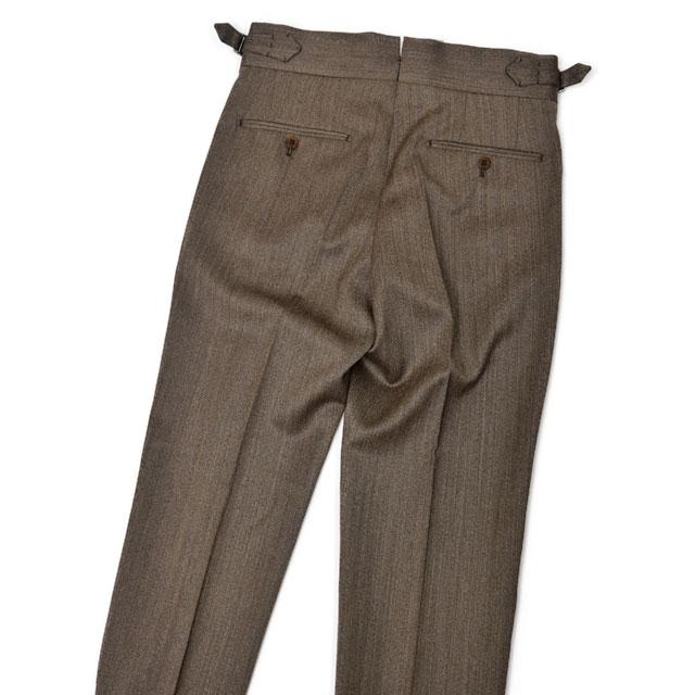 Massimo Corrado【マッシモ コラード】ツープリーツ サイド