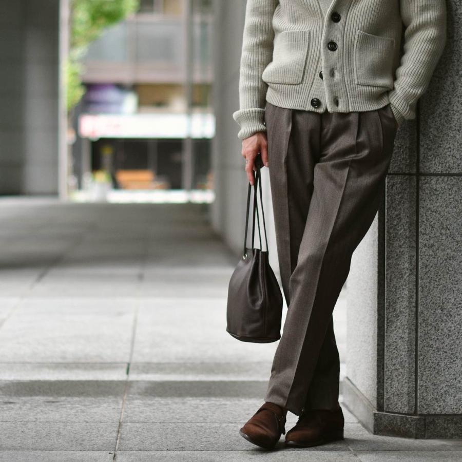 Massimo Corrado【マッシモ コラード】ツープリーツ サイド