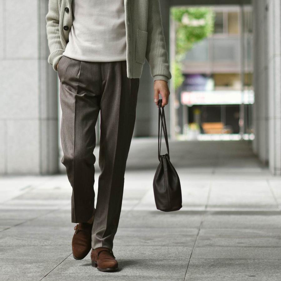 Massimo Corrado【マッシモ コラード】ツープリーツ サイド