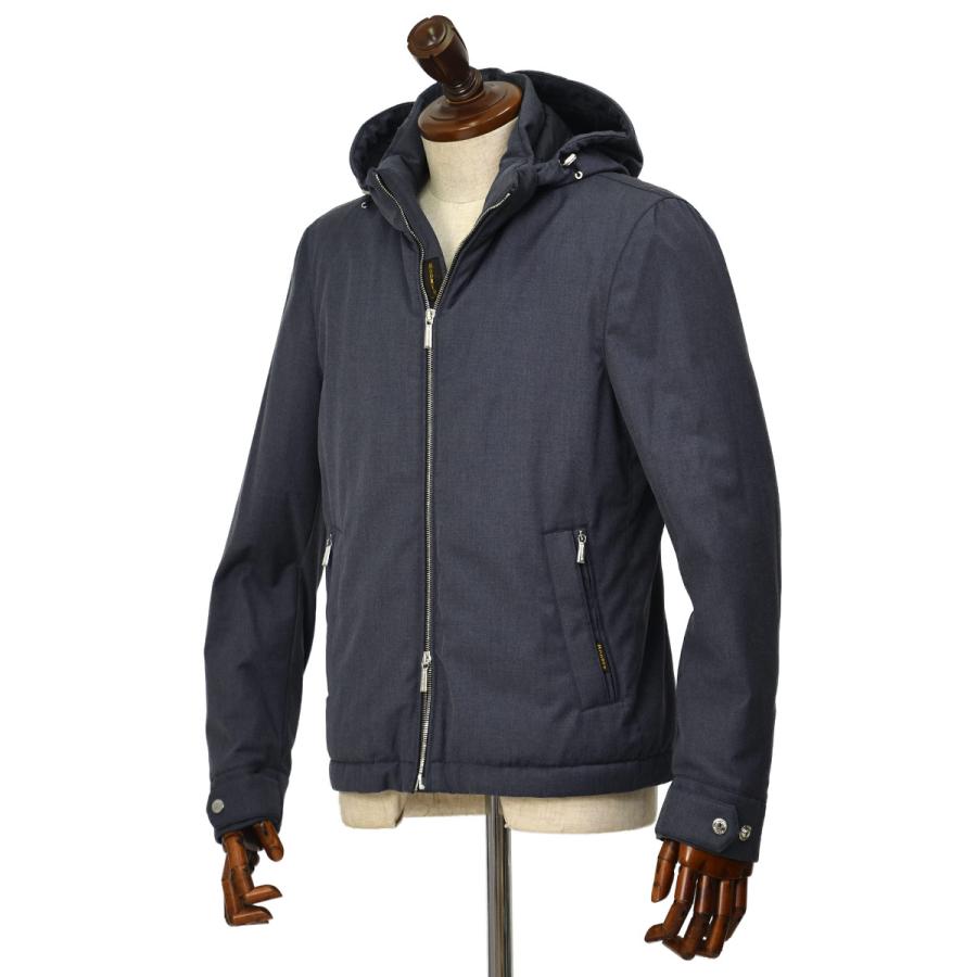 MOORER（ムーレー） MOORER【ムーレー】フーデッドダウンブルゾン