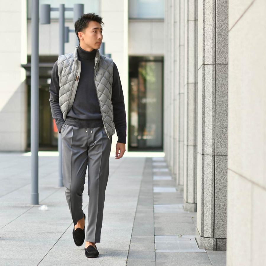 【FINAL SALE 返品交換不可】MOORER【ムーレー】ダイヤキルトダウンベスト VANDO S3C GRIGIO ポリエステル グレーの画像