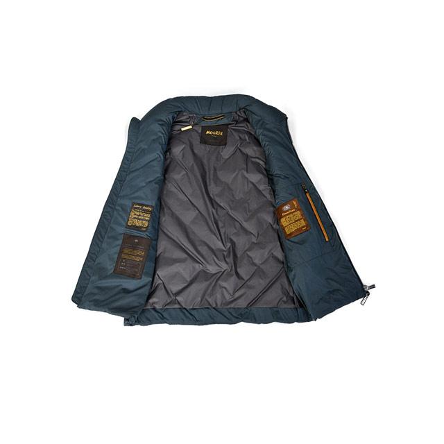 【FINAL SALE 返品交換不可】MOORER【ムーレー】ダイヤキルトダウンベスト VANDO S3C TURCHESE ポリエステル ターコイズの画像