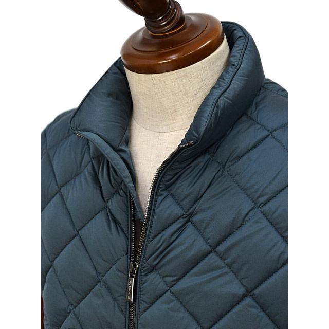 【FINAL SALE 返品交換不可】MOORER【ムーレー】ダイヤキルトダウンベスト VANDO S3C TURCHESE ポリエステル ターコイズの画像