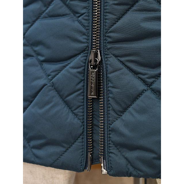 【FINAL SALE 返品交換不可】MOORER【ムーレー】ダイヤキルトダウンベスト VANDO S3C TURCHESE ポリエステル ターコイズの画像