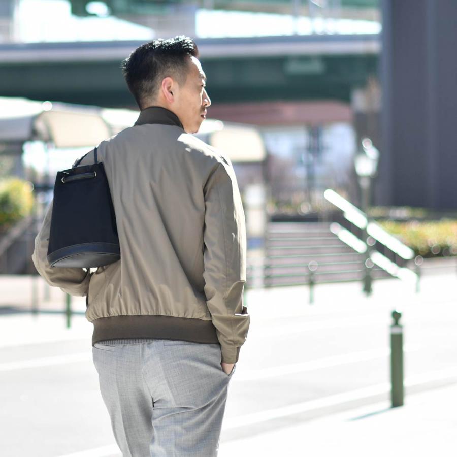 MOORER CARLOS KN バルスター ブルゾン アイボリー 46 MOORER CARLOS KN バルスター ブルゾン アイボリー 46 メンズ