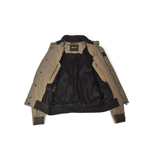 MOORER CARLOS KN バルスター ブルゾン アイボリー 46 MOORER CARLOS KN バルスター ブルゾン アイボリー 46 メンズ