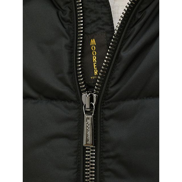 美品 MOORER ダウンベスト ブラック　サイズ46 楽天市場】【size46】MOORER【ムーレー】フード付ダウンベスト FIRE WK