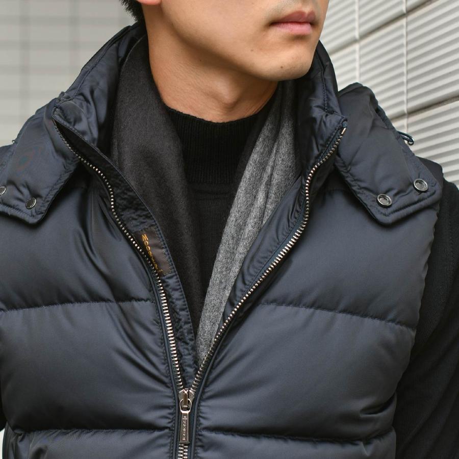 MOORER 【size44,48】MOORER【ムーレー】フード付ダウンベスト MOORER 【size44,48】MOORER【ムーレー】フード付ダウンベスト