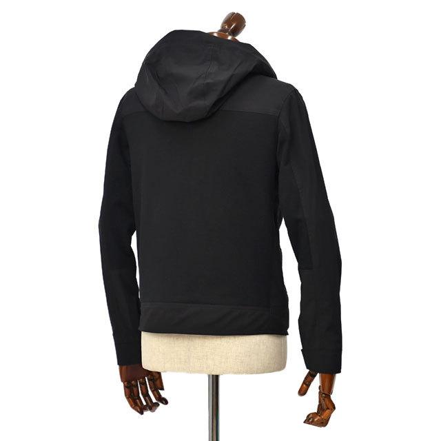 MOORER【ムーレー】コンビフーデッドパーカー ISOZAKI KNF NERO ...