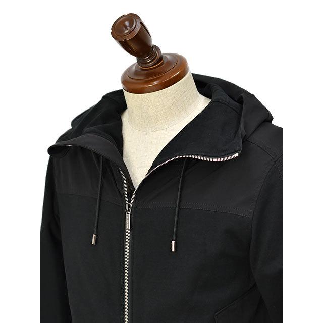 MOORER【ムーレー】コンビフーデッドパーカー ISOZAKI KNF NERO ...