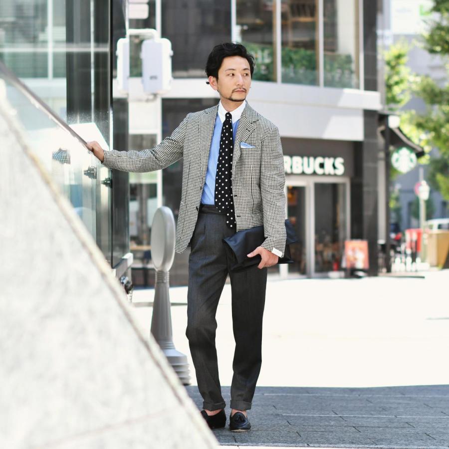 De Petrillo デ ペトリロ シングルジャケット Anacapri Tw211f 214 ウール カシミヤ 千鳥格子 ブラック ホワイト Petrilloblk Cinque Classico 通販 Yahoo ショッピング