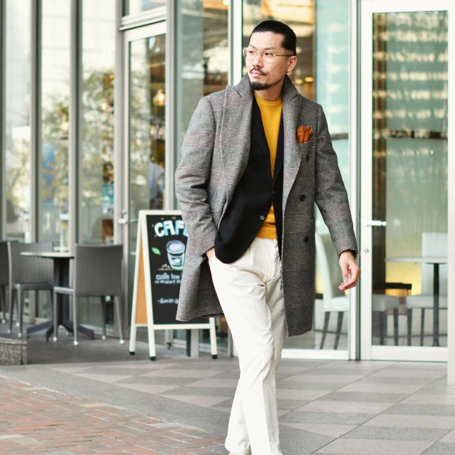 デペトリロ/De Petrillo カシミア100% チェスターコート 美品 定価28万 De Petrillo デ・ペトリロ カシミア100% コート