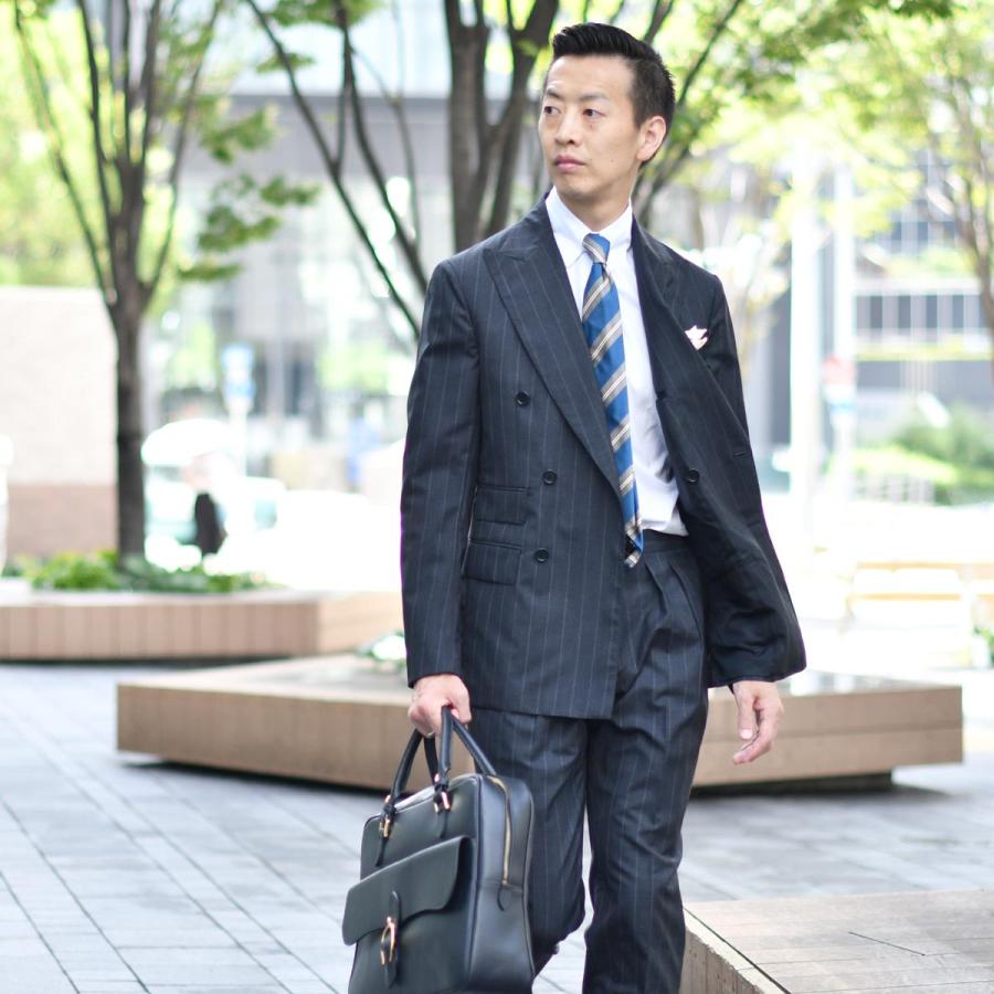 De Petrillo【デ ペトリロ】ダブルスーツ SORRENTO TS21003U 8 ウール