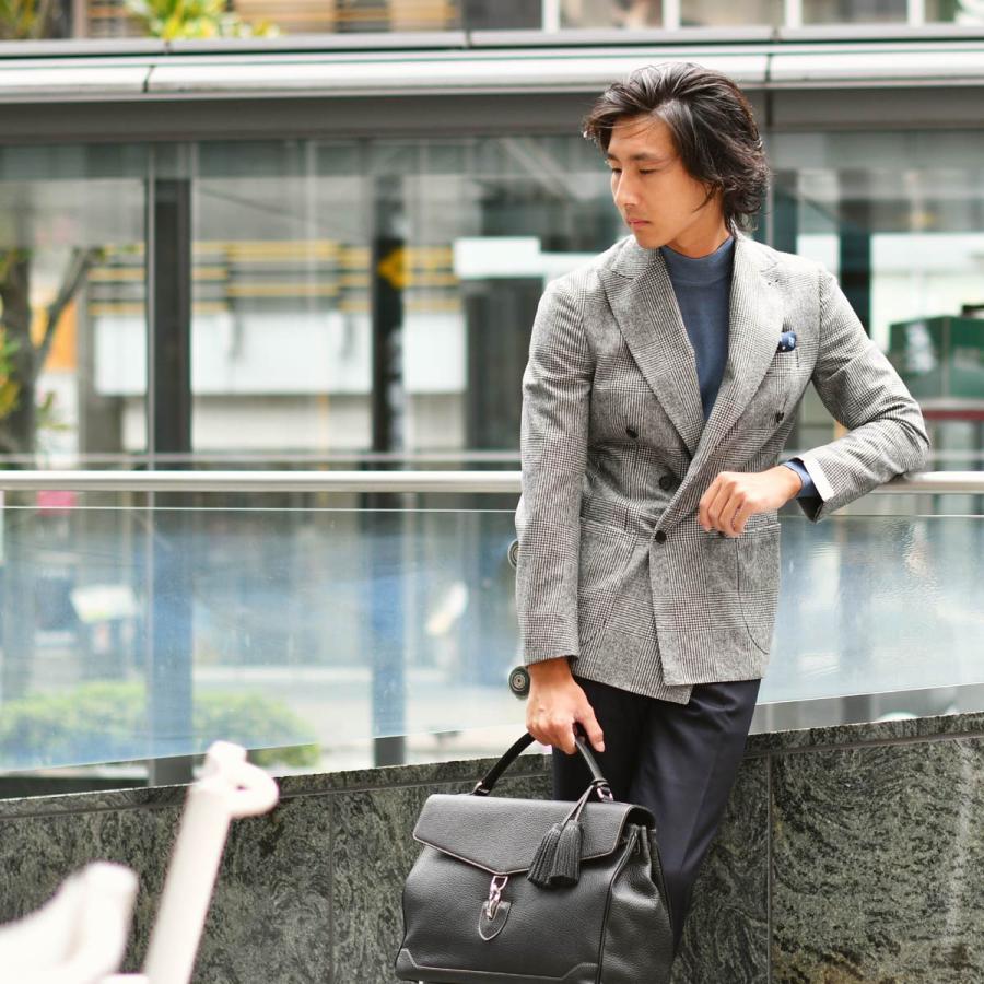 De Petrillo（デ ペトリロ）秋冬グレンチェックジャケット