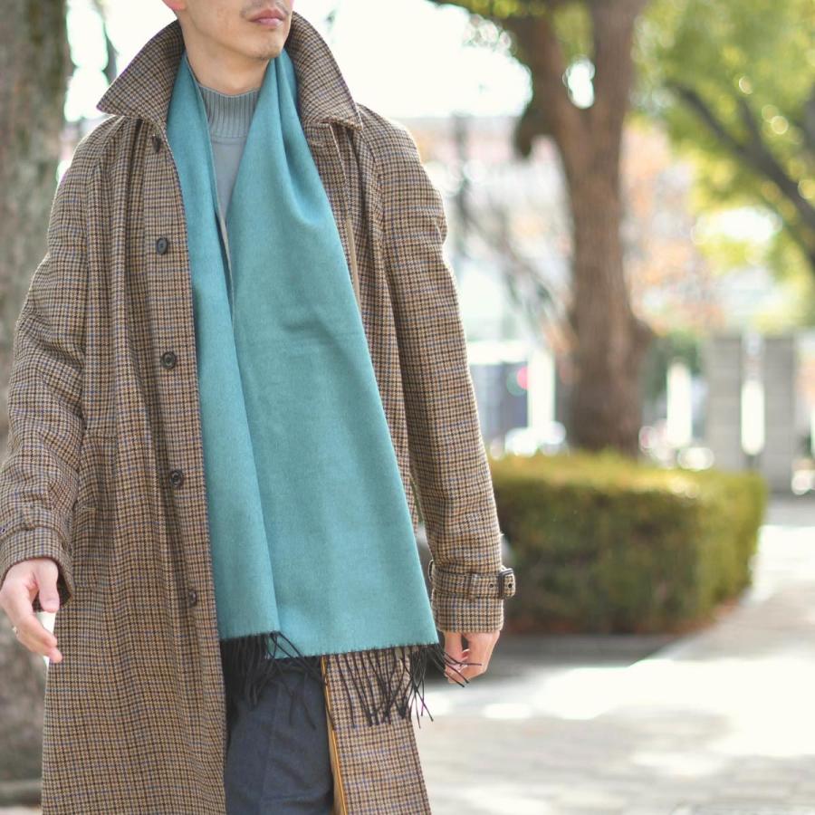 PIACENZA ピアチェンツァ リバーシブルマフラー　シルク　カシミヤ PIACENZA（ピアチェンツァ） PIACENZA【ピアチェンツァ】リバーシブル