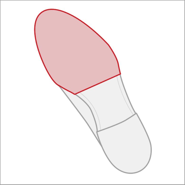 ハーフラバーソール | ブランド登録なし