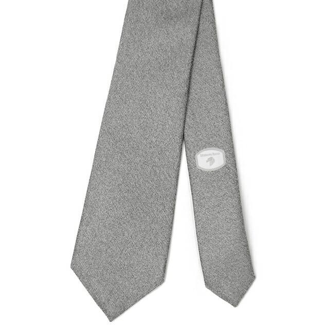 ステファノリッチ　STEFANO RICCI　ネクタイ　グレー　プリーツ　編上げ STEFANO RICCI STEFANO RICCI【ステファノリッチ】32109 008 ネクタイ