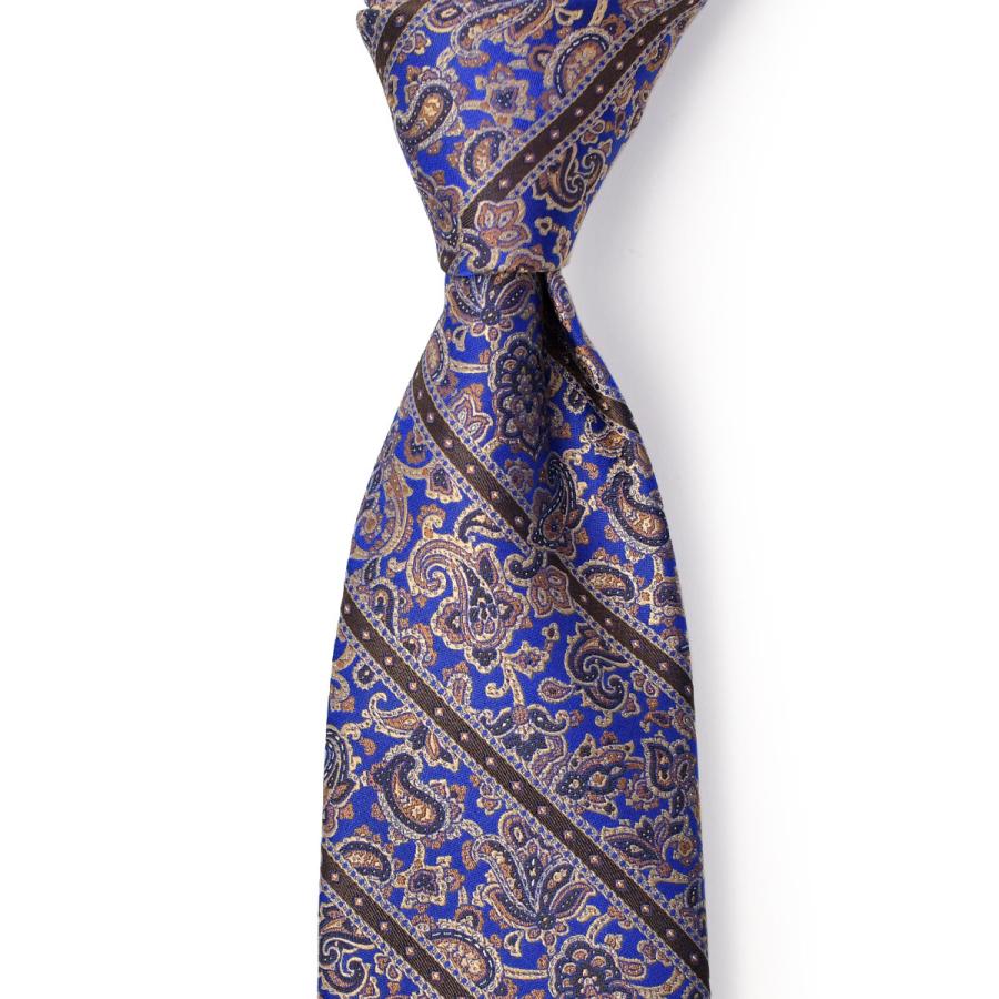 STEFANO RICCI ネクタイ 高級 シルク ITALY ペイズリー