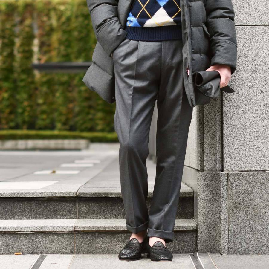 2c ウール 2c ロータ Milan ウール Cint Cint Rota サイドアジャスターパンツ 029 Rotagry Cinque ツープリーツ Classico ミディアムグレー 292