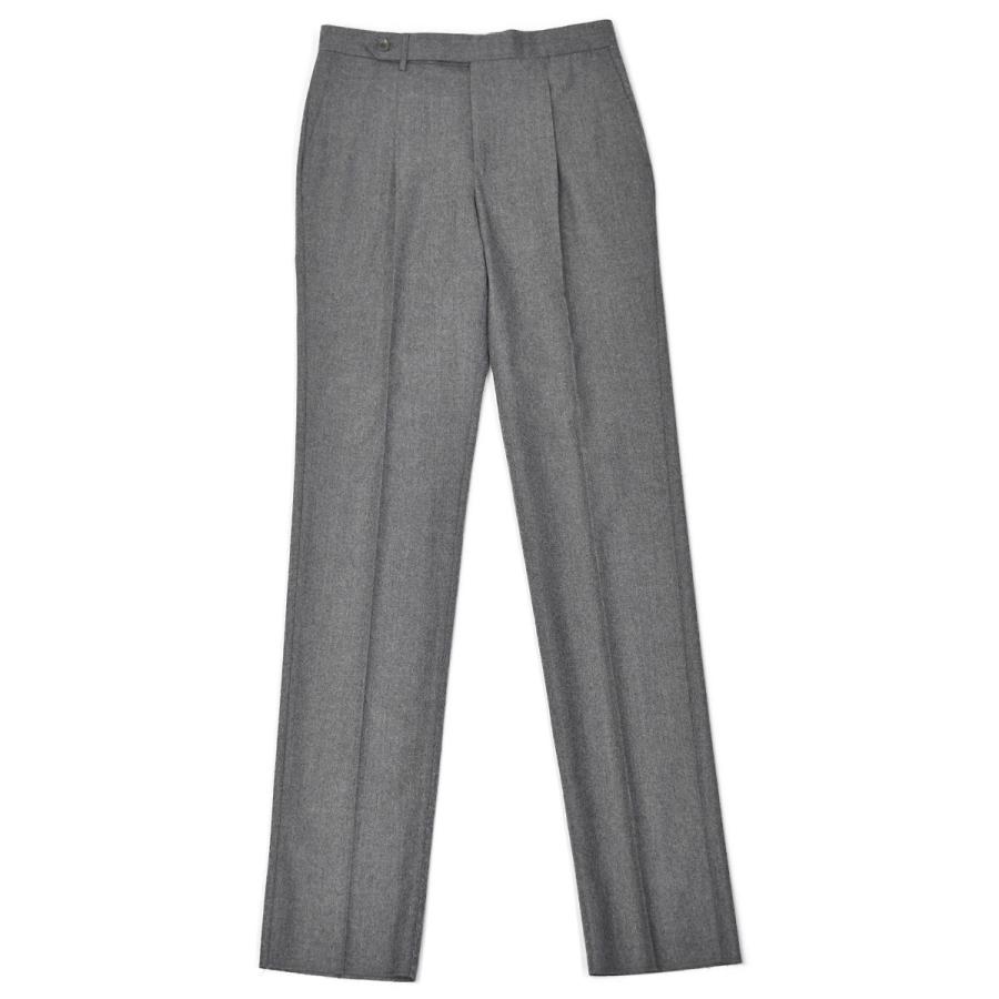 Rota ロータ グレー スラックス ワンプリーツ 50サイズ Rota ROTA【ロータ】ワンプリーツ ベルトレスパンツ KOBE 363