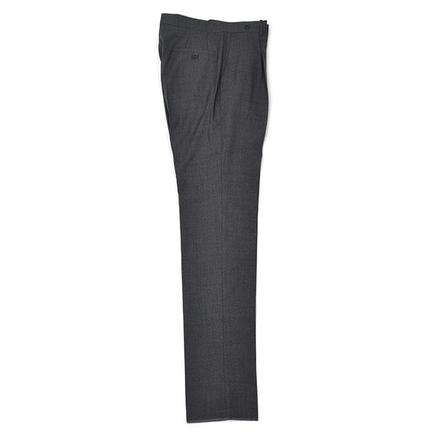 ROTA【ロータ】ワンプリーツ ベルトレスパンツ 291 2C CINT MILAN 092 2 トロピカルウール チャコールグレー | Rota | 04