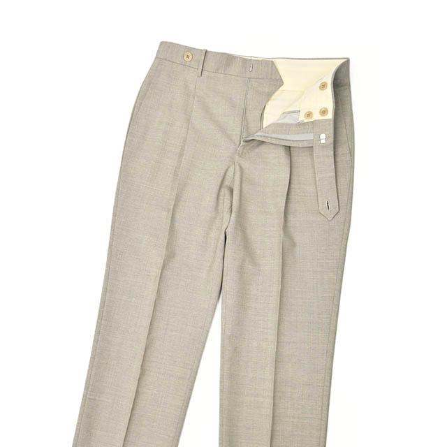 ROTA【ロータ】ワンプリーツ ベルトレスパンツ 291 2C CINT MILAN 092 54 トロピカルウール ベージュ | Rota | 02