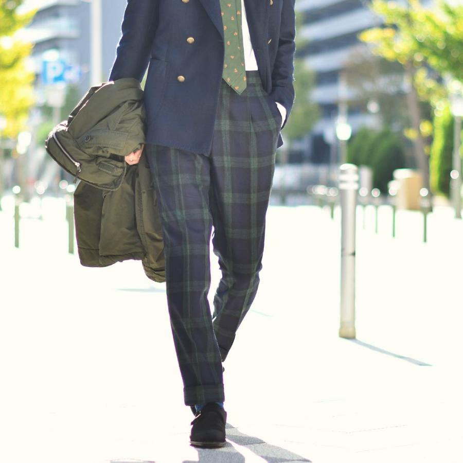 Rota ロータ ブラックウォッチスラックス