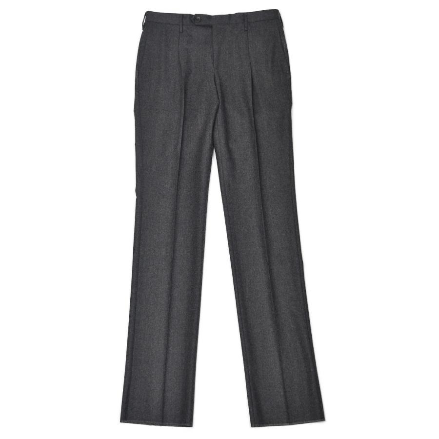 ROTA【ロータ】ワンプリーツパンツ KOBE STANDARD 363 2 ヴァージンウール サキソニー グレーの画像