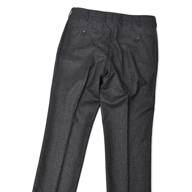 ROTA【ロータ】ワンプリーツパンツ KOBE STANDARD 363 2 ヴァージンウール サキソニー グレーの画像