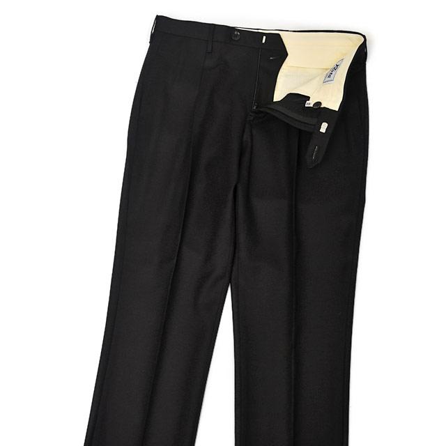 ROTA【ロータ】ワンプリーツパンツ KOBE STANDARD 363 17 ウール サキソニー ブラック | Rota | 02