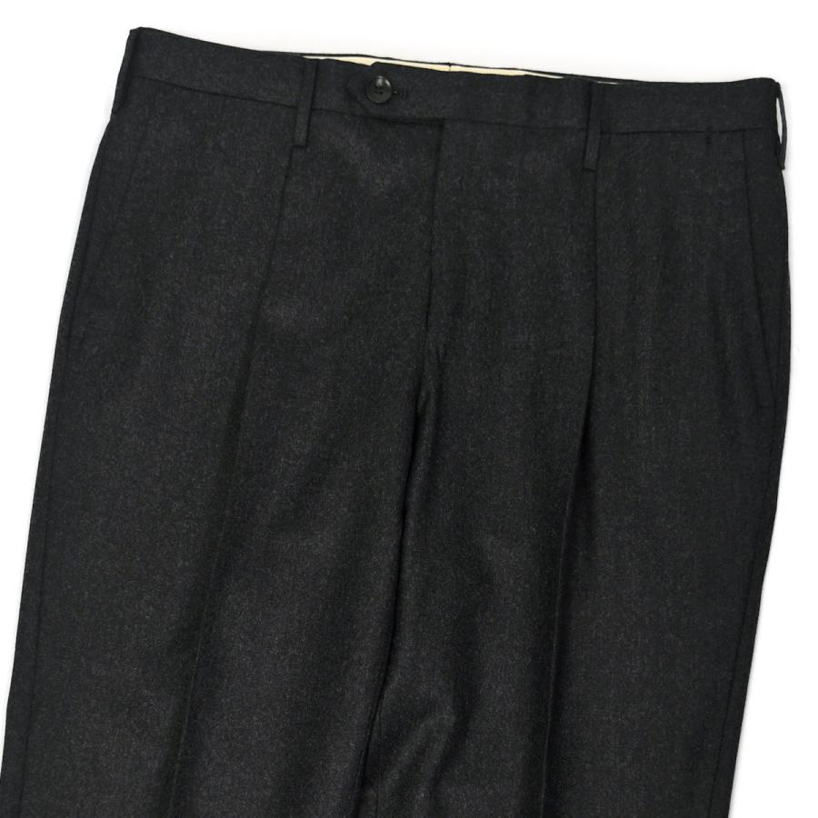 ROTA【ロータ】ワンプリーツパンツ KOBE STANDARD 363 3 ウール サキソニー チャコールグレー | Rota