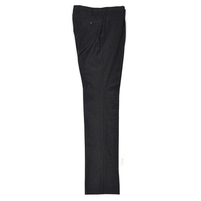 ROTA【ロータ】ワンプリーツパンツ KOBE STANDARD 363 3 ウール サキソニー チャコールグレー | Rota | 04