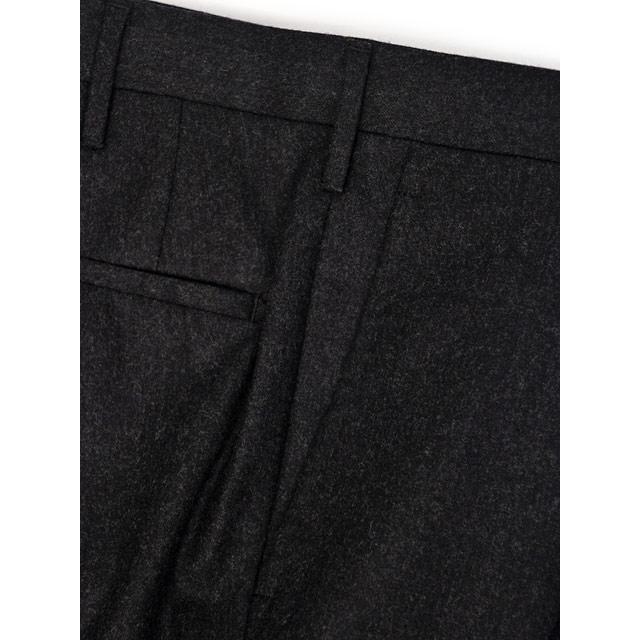 ROTA【ロータ】ワンプリーツパンツ KOBE STANDARD 363 3 ウール サキソニー チャコールグレー | Rota | 06
