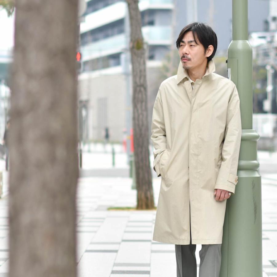 SEALUP【シーラップ】ステンカラーコート 11518SEU 96233 119 コットン ベージュの画像