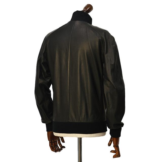 SERAPHIN【セラファン】スタンドカラーブルゾン TRAINING AGNEAU NOIR ラムレザー ブラック | SERAPHIN | 01