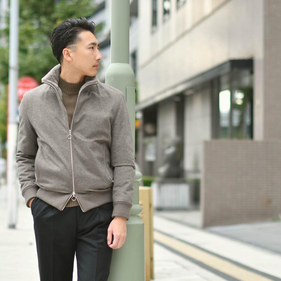 SERAPHIN【セラファン】 スタンドカラーブルゾン CRICKET ディアスキン ブラック | SERAPHIN | 10