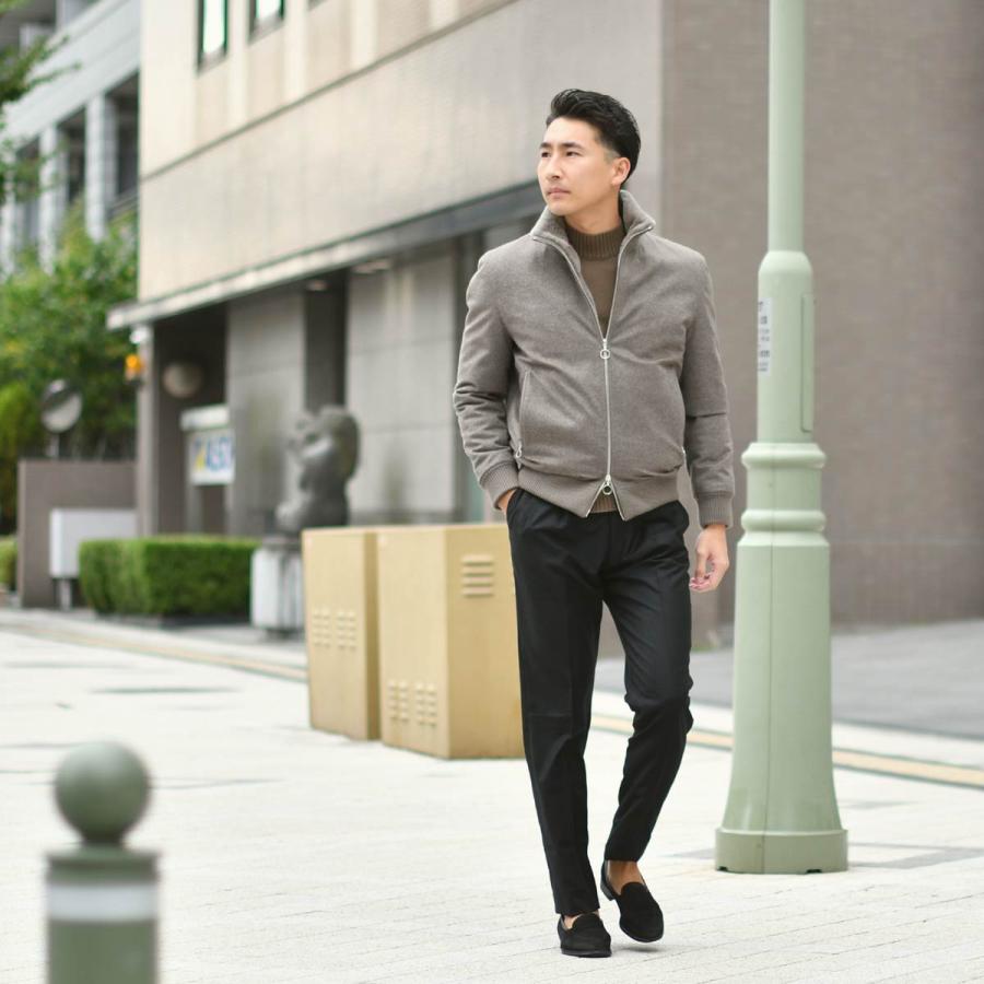 SERAPHIN【セラファン】 スタンドカラーブルゾン CRICKET ディアスキン ブラック | SERAPHIN | 11