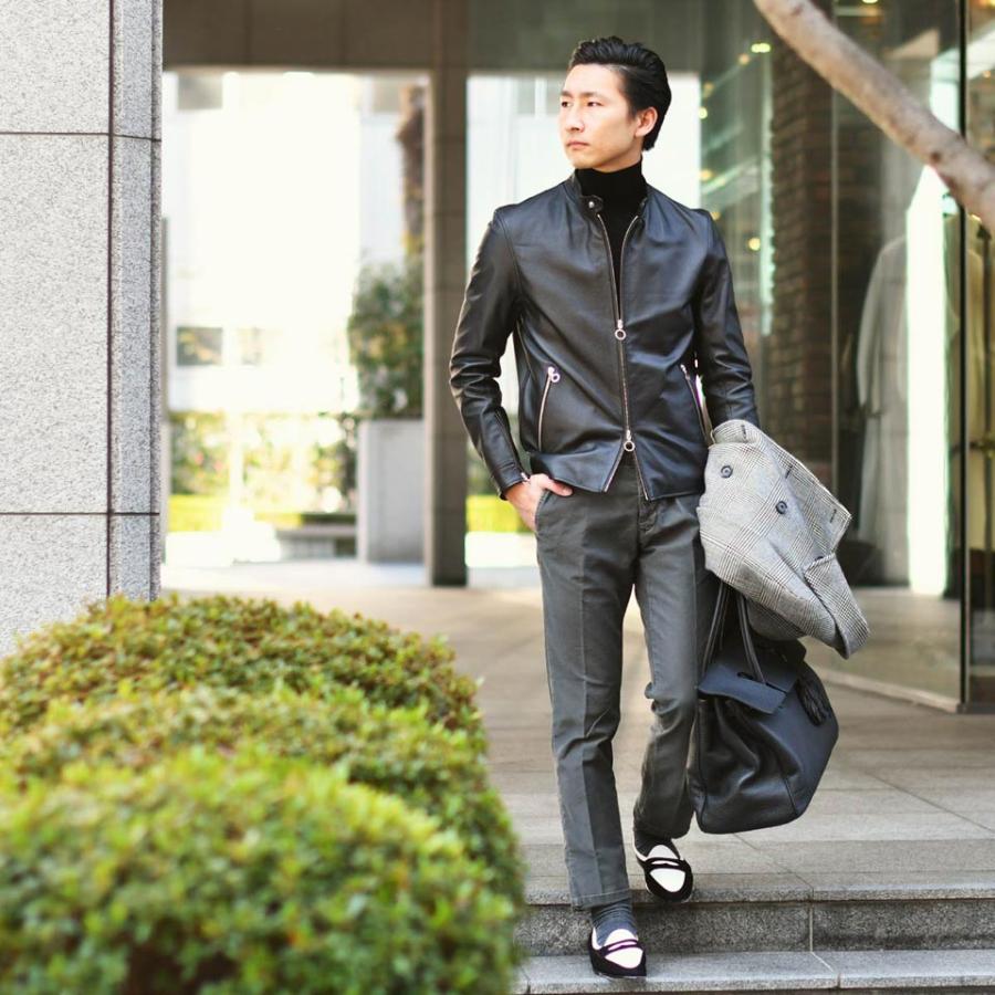 SERAPHIN 黒 ライダースジャケット SERAPHIN（セラファン） 【size44,46】SERAPHIN【セラファン