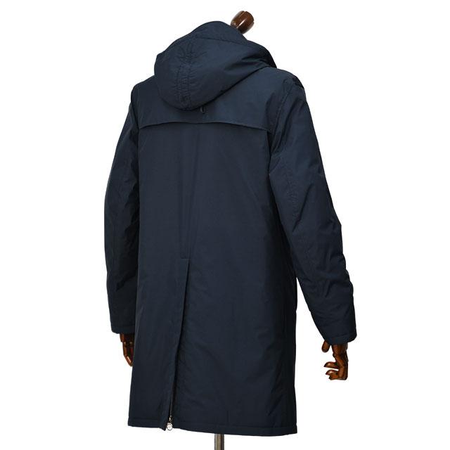 【size46,48】SERAPHIN【セラファン】フーデッドコート TIMUR PARKA ナイロン ウィーゼル ネイビー | SERAPHIN | 01