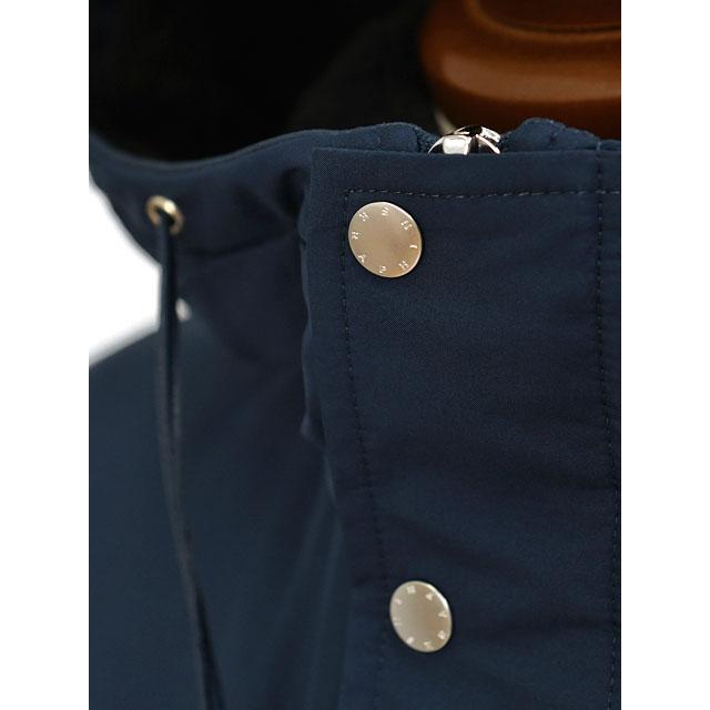 【size46,48】SERAPHIN【セラファン】フーデッドコート TIMUR PARKA ナイロン ウィーゼル ネイビー | SERAPHIN | 06