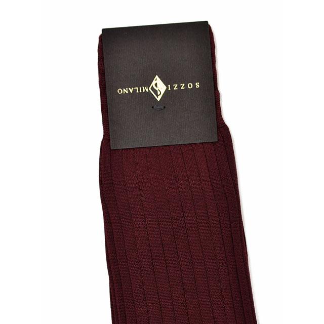 SOZZI【ソッツイ】ロングホーズ 115002 010 Lungo ボルドー : CINQUE