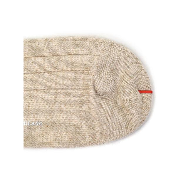 SOZZI【ソッツイ】リブソックス BOSTON 3154B C44 557 ビスコース カシミヤ ナイロン ストレッチ ベージュ |  | 02