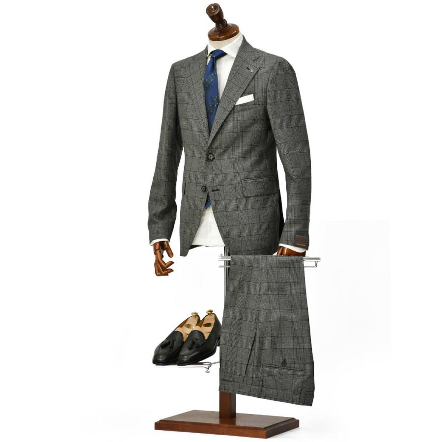 先行販売 早得 【袖修理無料】【size46】TAGLIATORE【タリアトーレ】シングルスーツ 1SVF22B 52QIZ049 N3147  ヴェスビオ ウール グレンチェック グレー :taglia0150013gre:CINQUE CLASSICO - 通販 - Yahoo!ショッピング