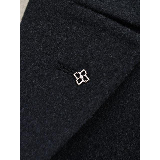 TAGLIATORE【タリアトーレ】シングルアルスターコート THOMAS 350001U S5052 ヴァージンウール カシミヤ チャコールグレーの画像