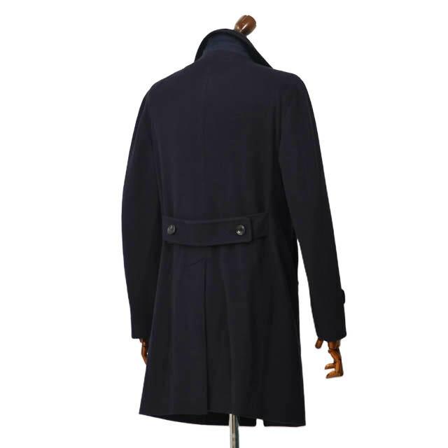 TAGLIATORE【タリアトーレ】シングルアルスターコート THOMAS 350001U B5054 ヴァージンウール カシミヤ ネイビーの画像
