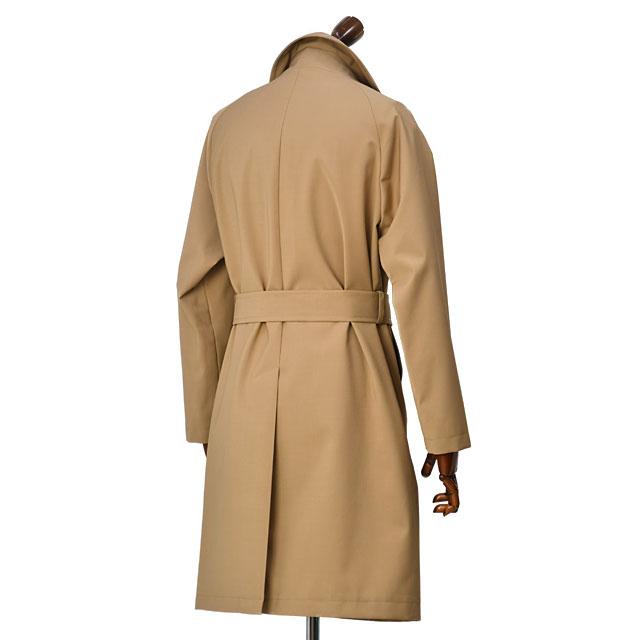 【FINAL SALE 返品交換不可】TAGLIATORE【タリアトーレ】バルカラーベルテッドコート SALOMON/S 880009U A3214 ポリエステル ウール ストレッチ ベージュの画像
